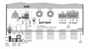 Fangpusun Xtalent series XTH8000-48 Αντιστροφέας καθαρού ημιτόνου με φορτιστή 48V 8000VA